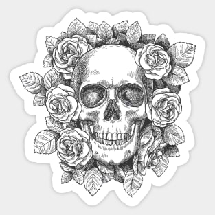 floral tattoo Sticker